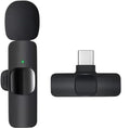 Micrófono de solapa inalámbrico para móvil (iPhone o USB-C)