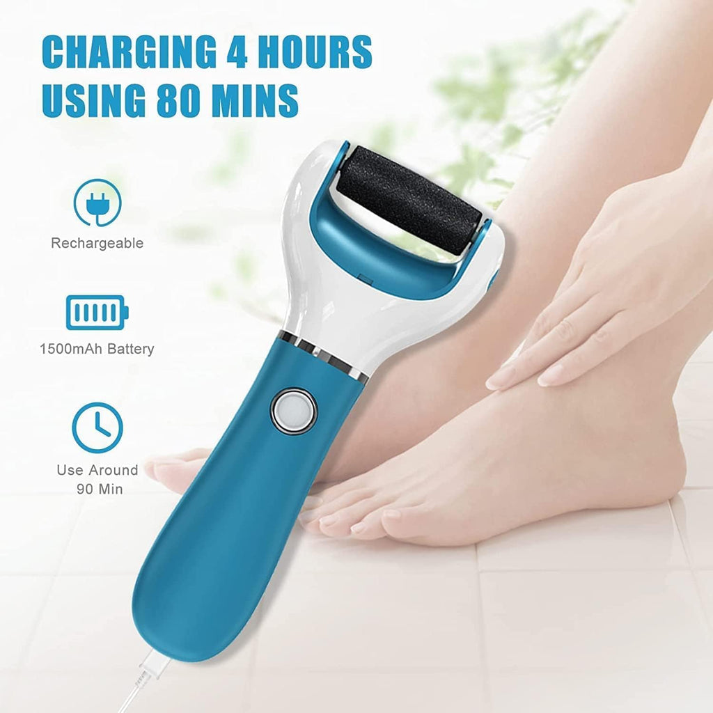 Lima eléctrica recargable para durezas de los pies