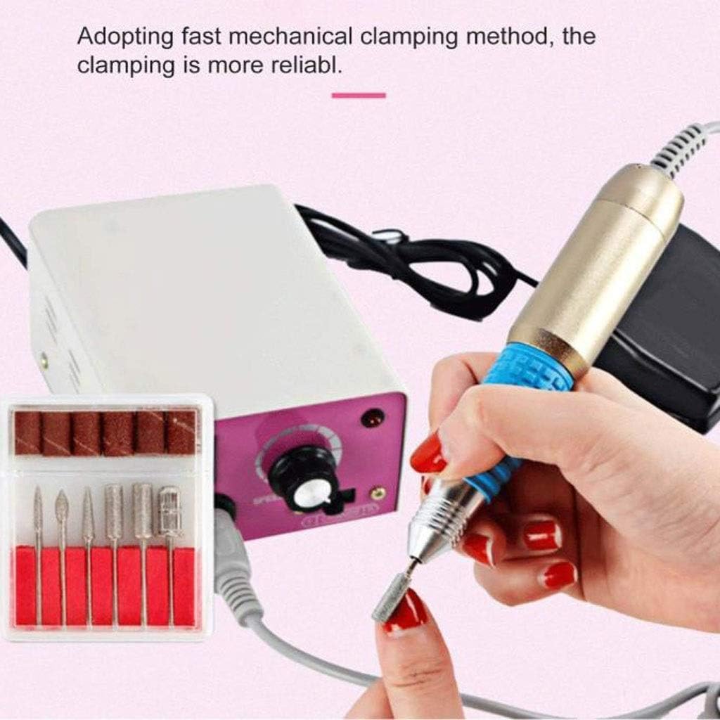 Set eléctrico de manicura y pedicura 30.000 RPM con brocas