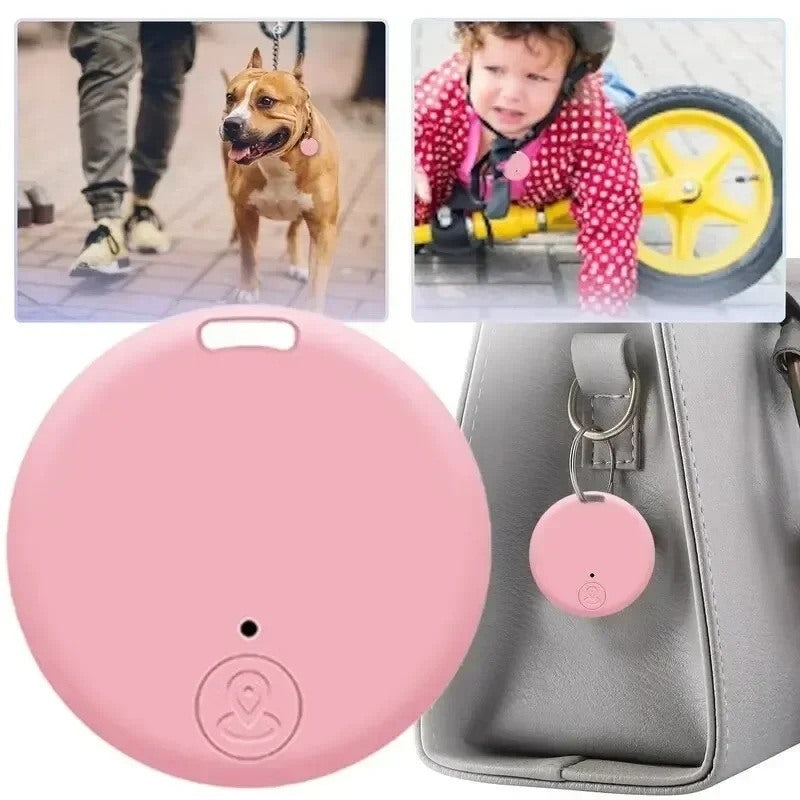 Localizador Bluetooth redondo negro