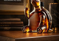 Decantador de whisky con forma de tortuga