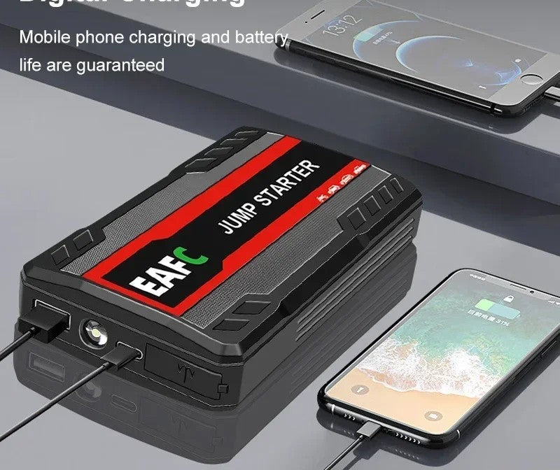 Arrancador de batería de coche con powerbank