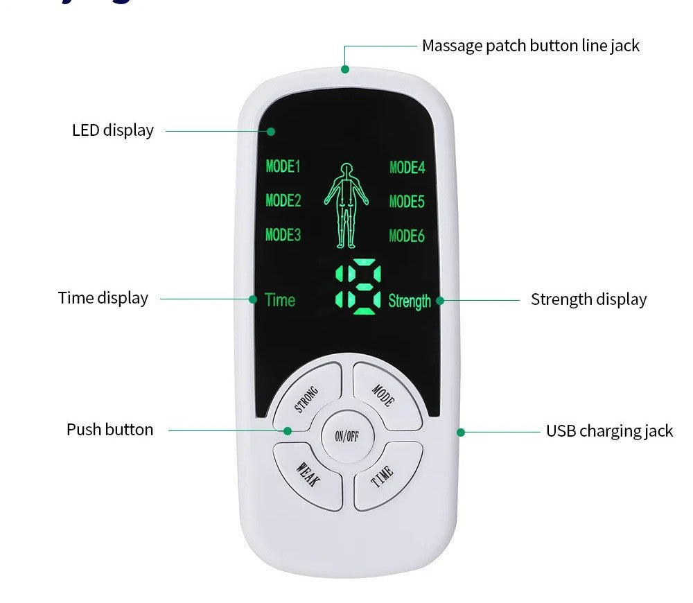 Electroestimulador EMS/TENS digital