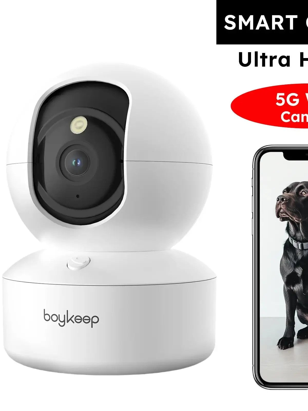 Cámara WiFi para vigilar bebés o mascotas
