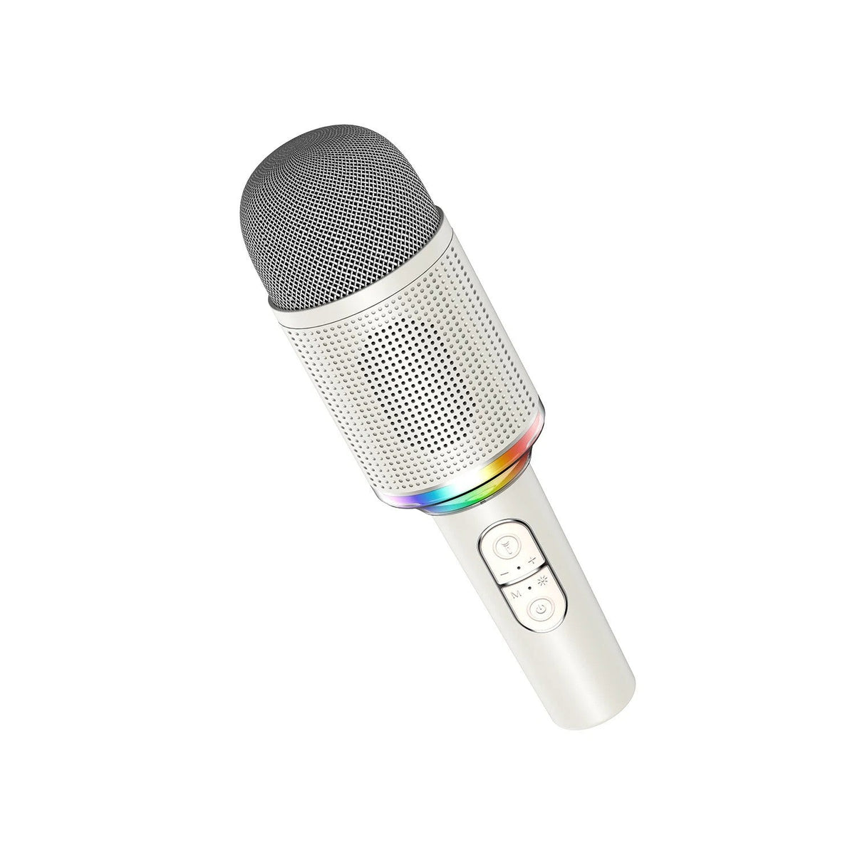 Micrófono karaoke Bluetooth con altavoz y luces