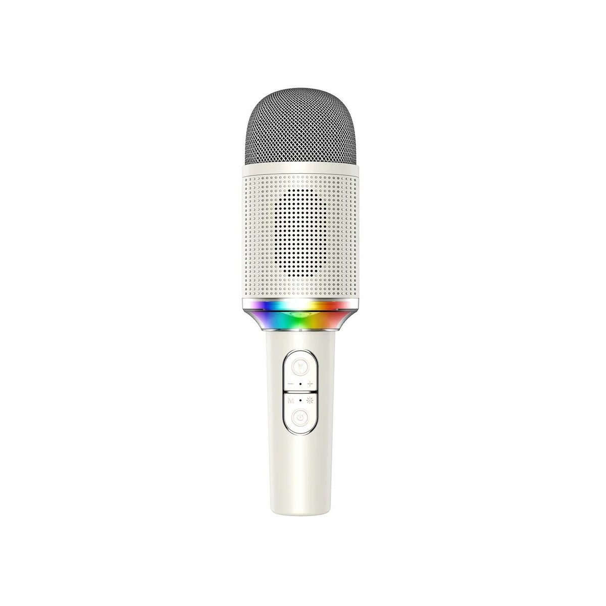Micrófono karaoke Bluetooth con altavoz y luces