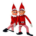 Pack de 2 elfos traviesos de Navidad
