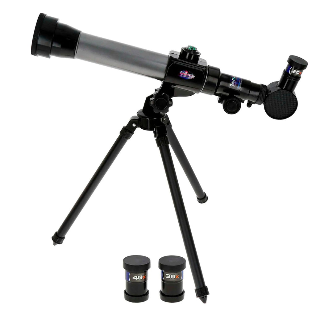 Telescopio infantil STEM con trípode y brújula