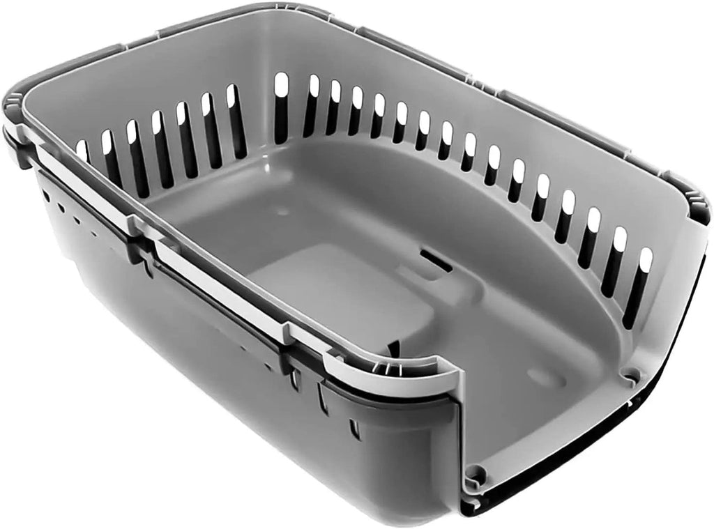 Transportín de plástico ventilado
