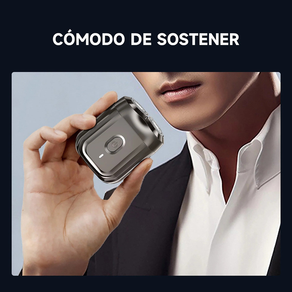 Afeitadora eléctrica de viaje para hombre