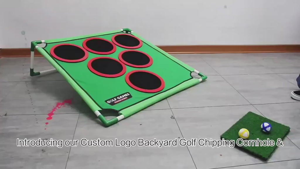 Golfín Mini - vídeo demostración del juego de golf con velcro