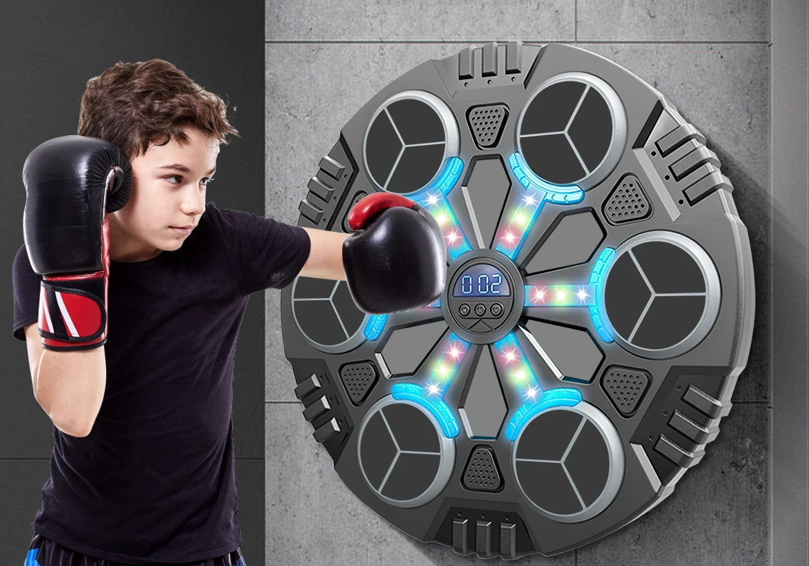 Máquina de boxeo musical Bluetooth
